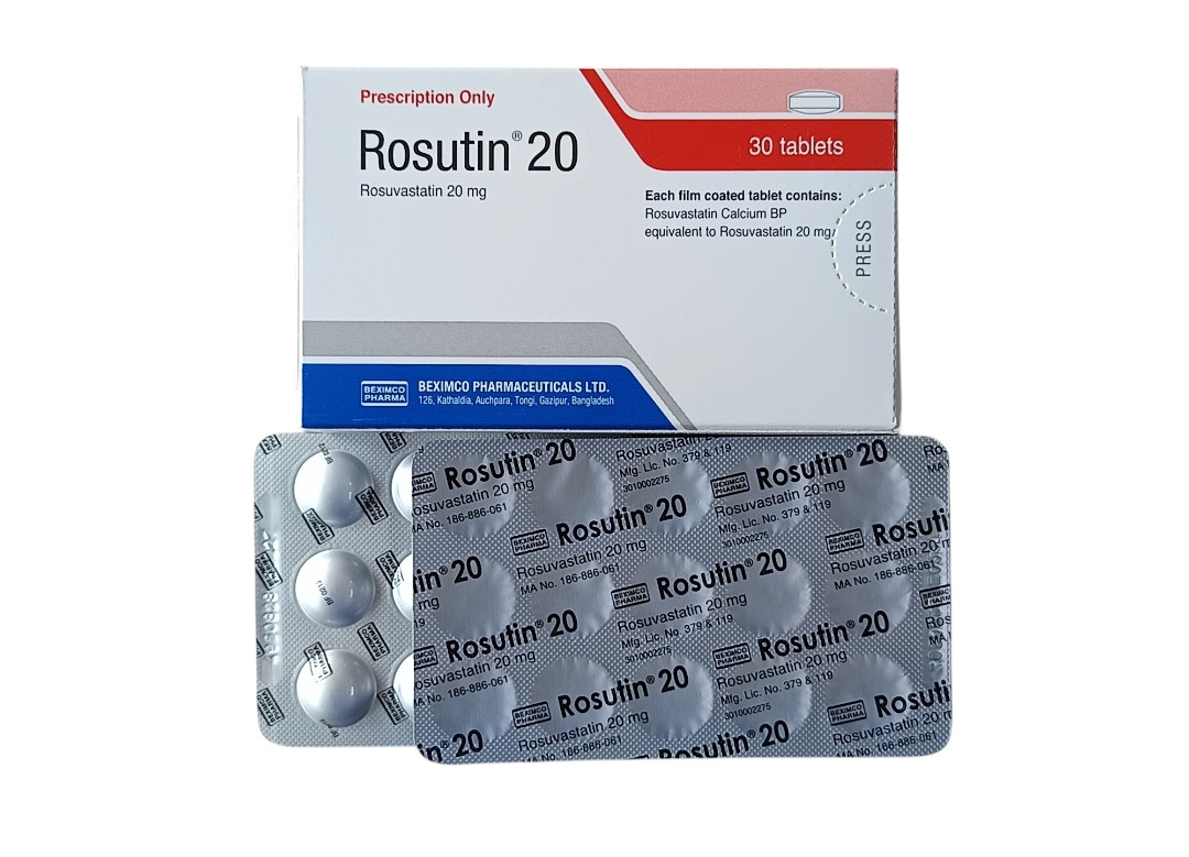 TAB : ROSUTIN 20MG