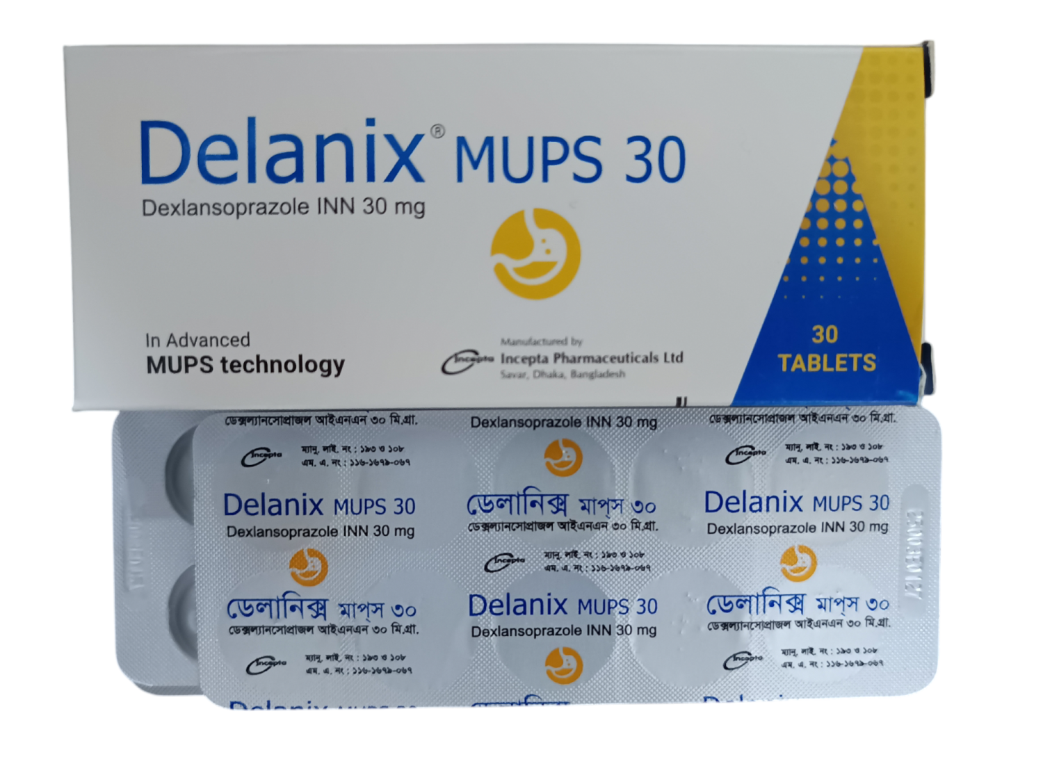 TAB: DELANIX MUPS 20MG