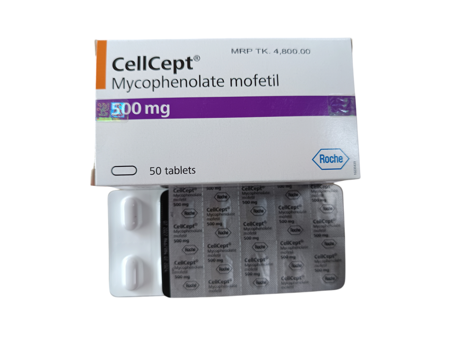 TAB: CELLCEPT 500MG