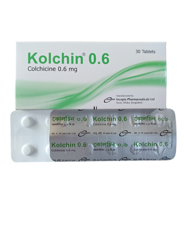 TAB: KOLCHIN 0.6MG
