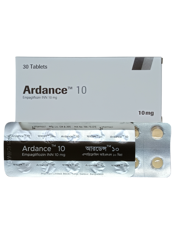 TAB : ARDANCE 10MG