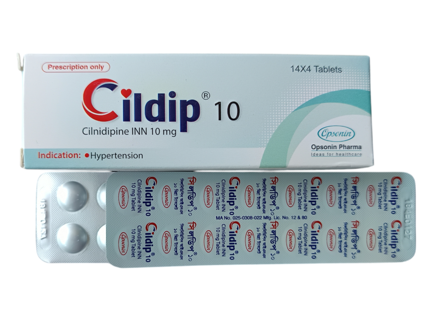TAB: CILDIP 10MG