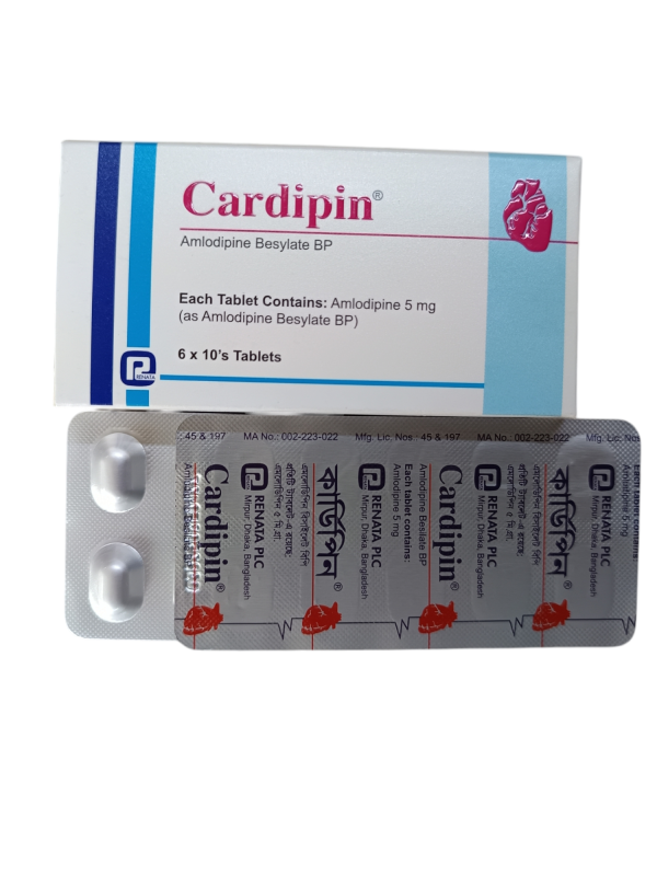 TAB: CARDIPIN 5MG