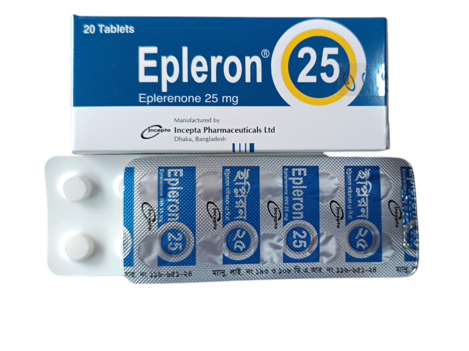 TAB: EPLERON 25MG