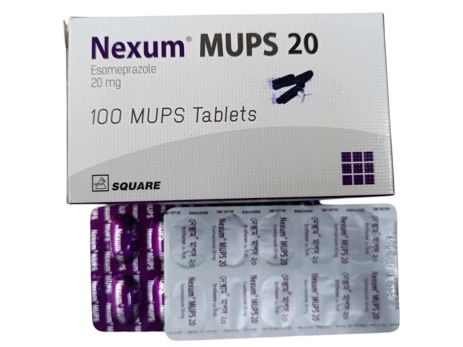 TAB: NEXUM MUPS 20MG