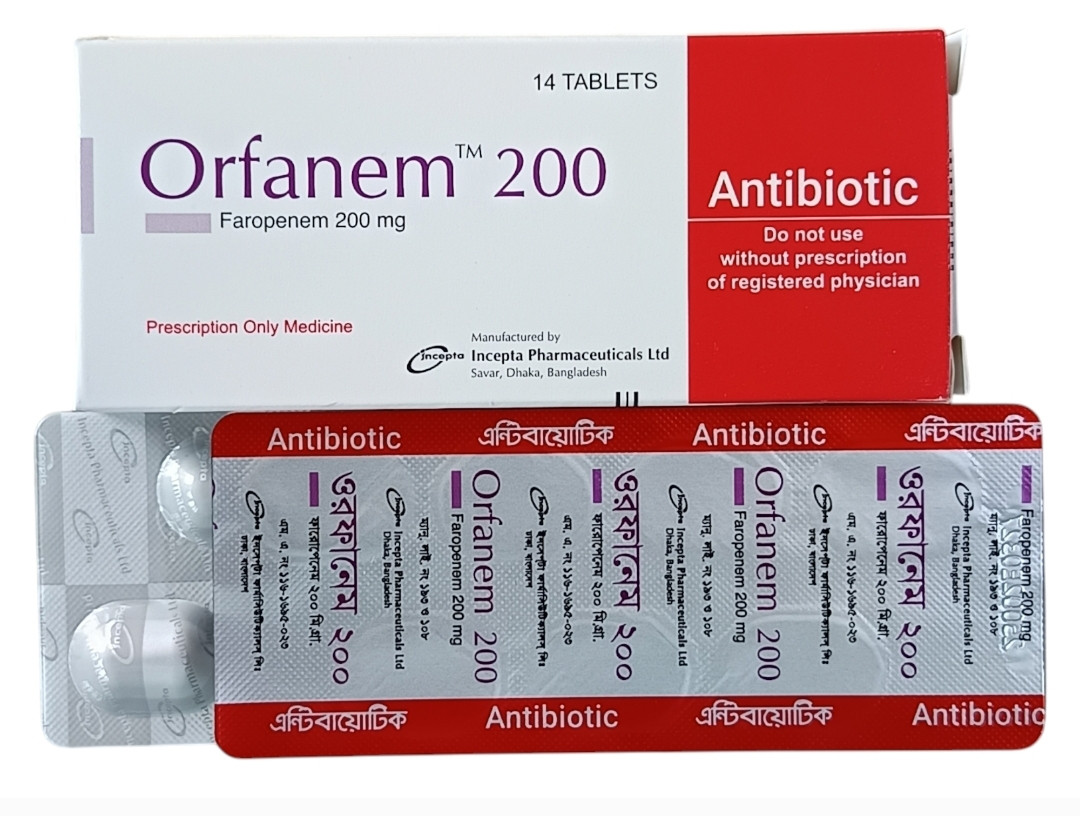 TAB: ORFANEM 200MG