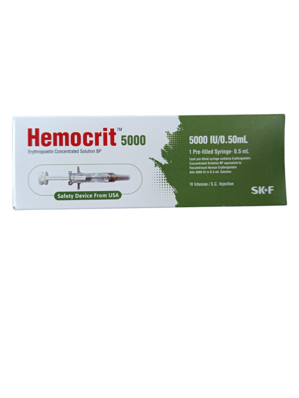 INJECTION : HEMOCRIT 5000IU