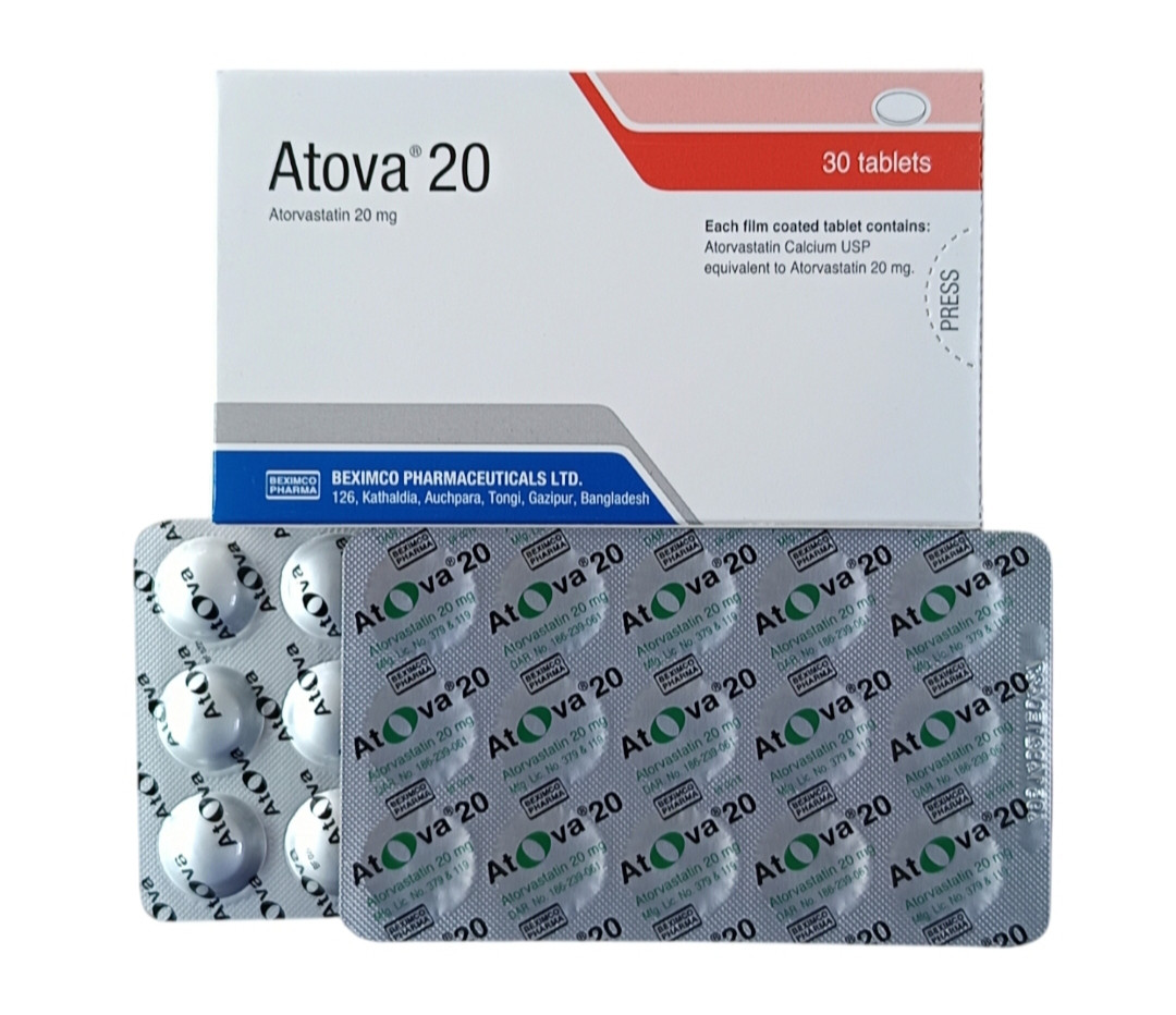 TAB : ATOVA 20MG