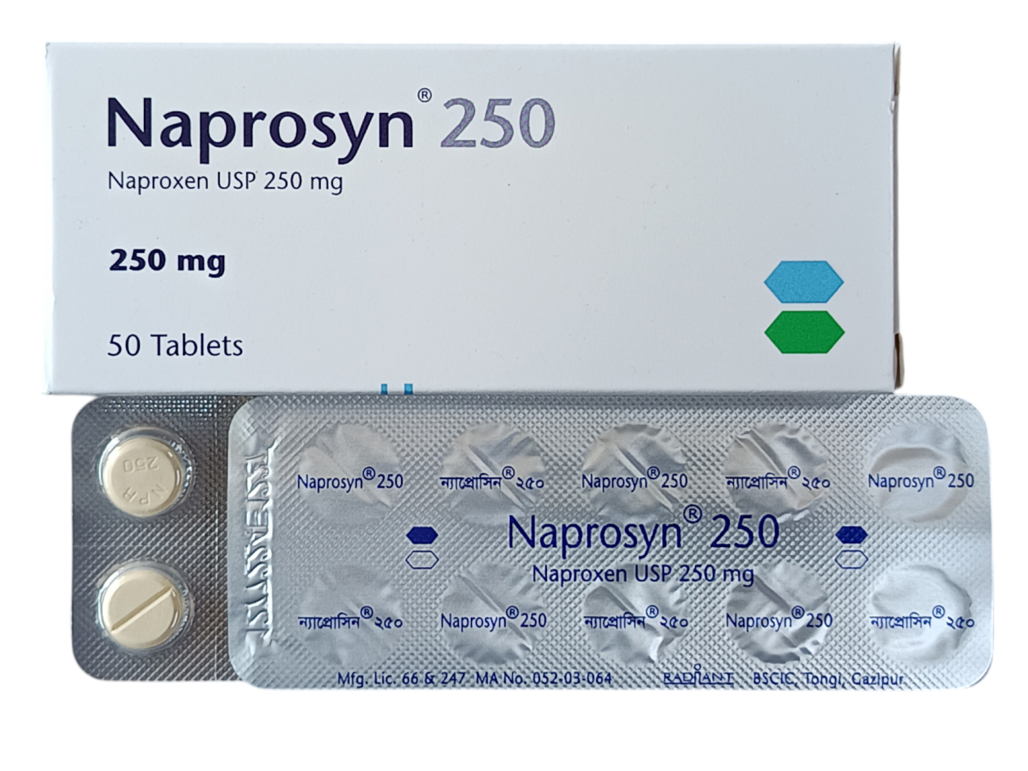 TAB : NAPROSYN  250MG