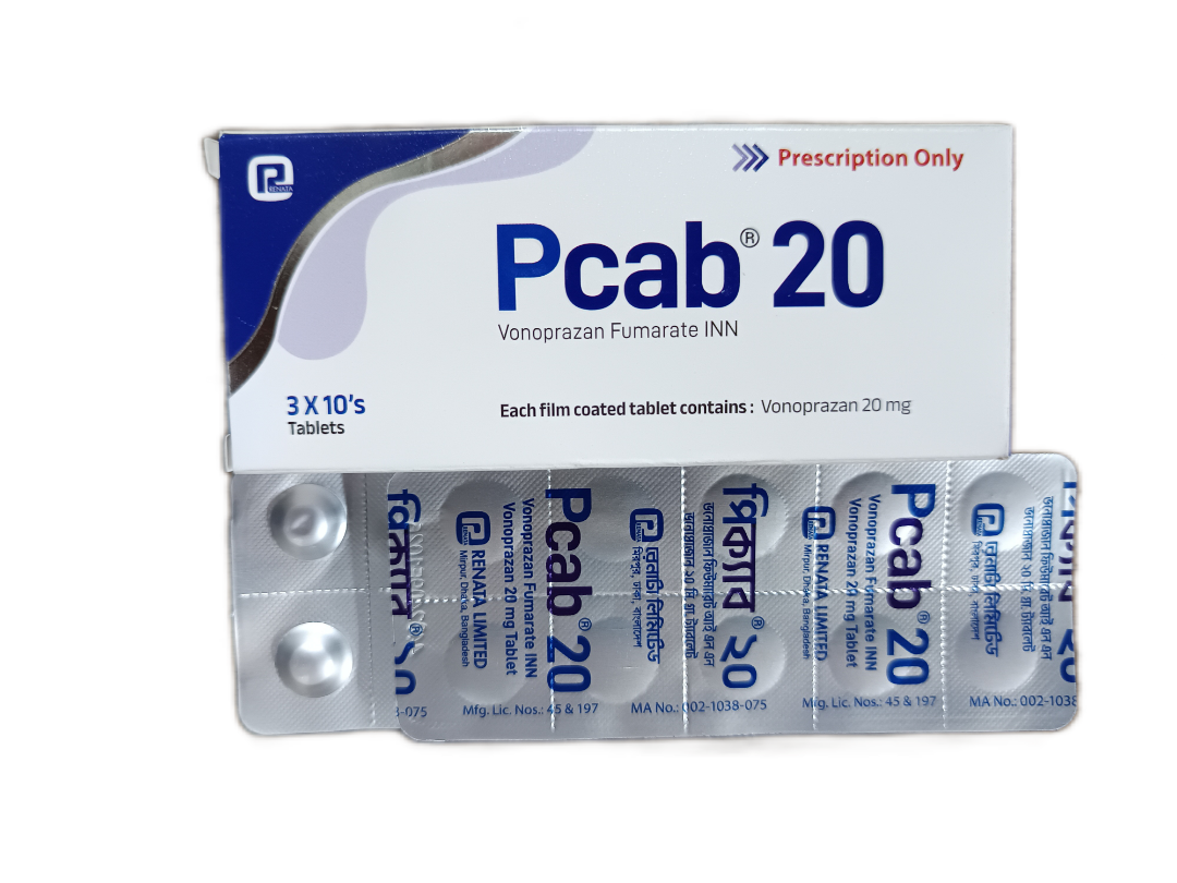 TAB: PCAB 20MG