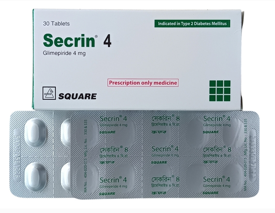 TAB : SECRIN 4MG