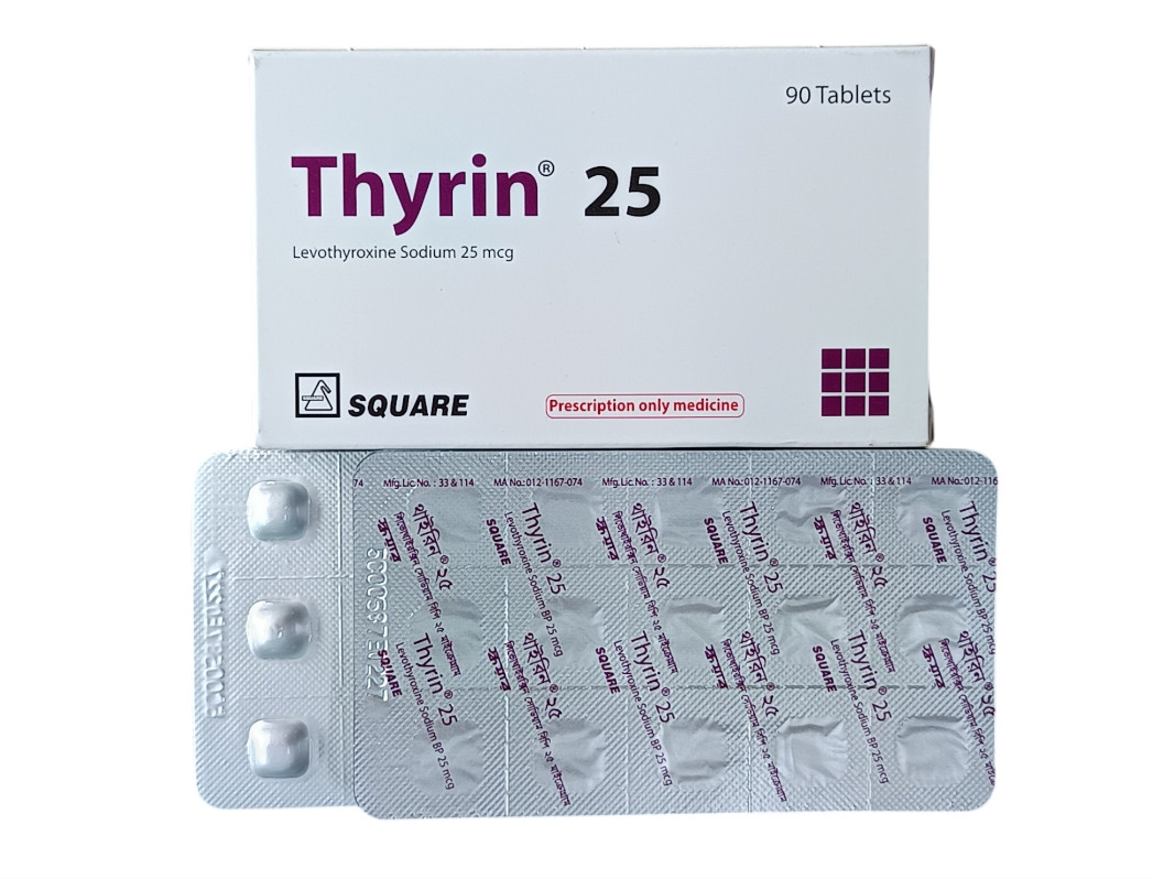 TAB : THYRIN 25MCG