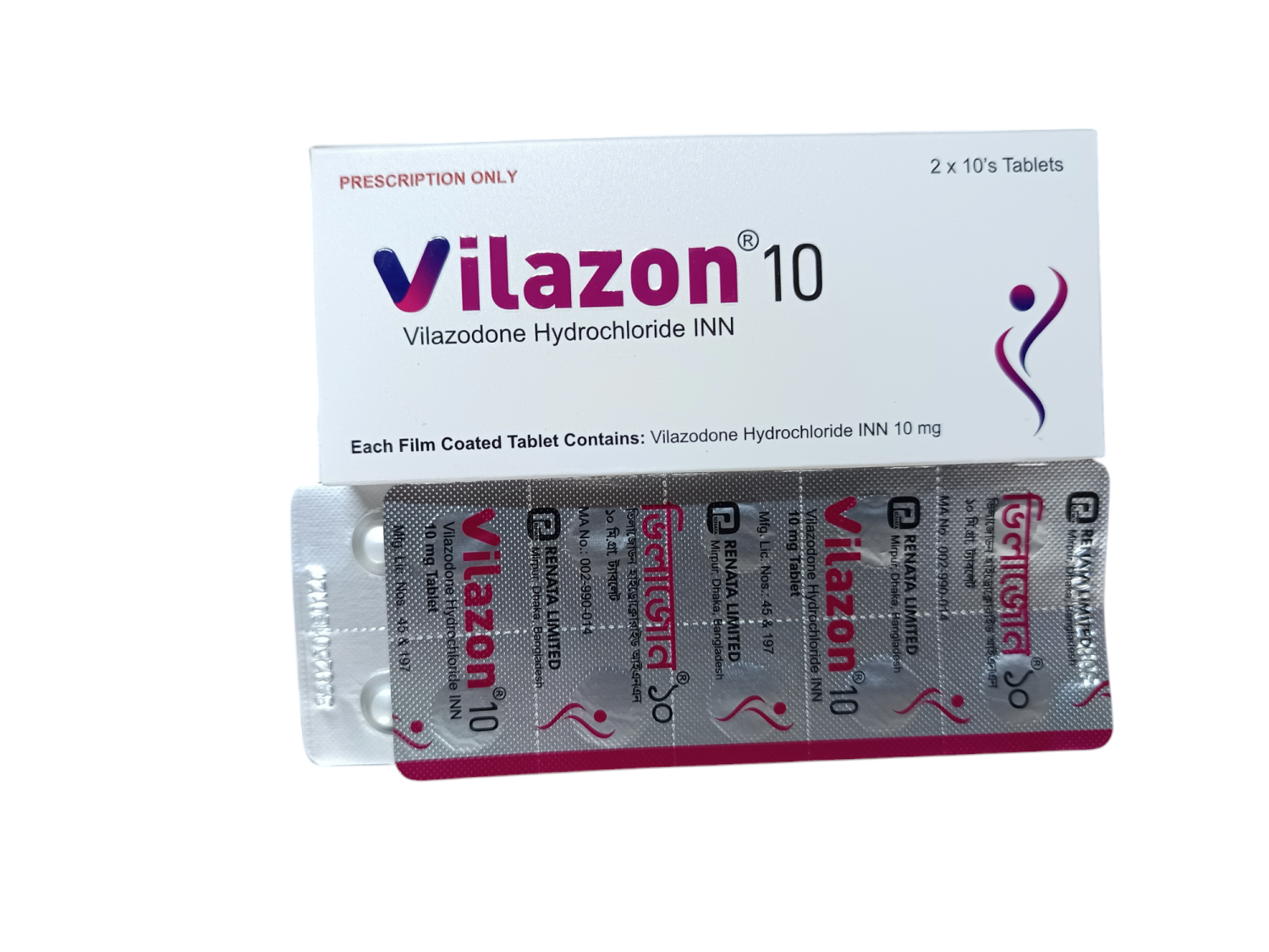 TAB: VILAZON 10MG
