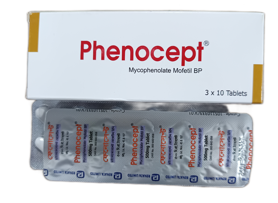 TAB: PHENOCEPT 500MG
