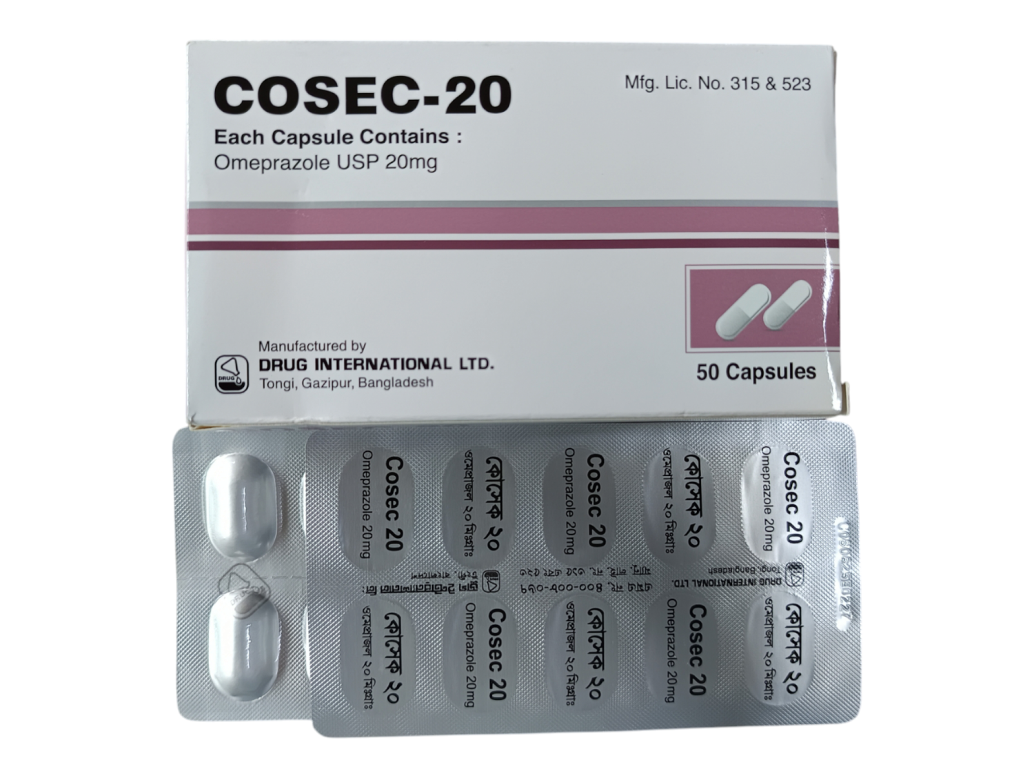 CAP: COSEC 20MG