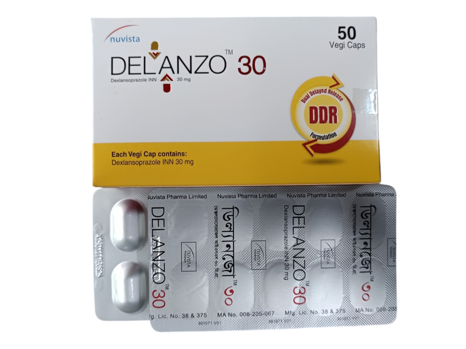CAP: DELANZO 30MG