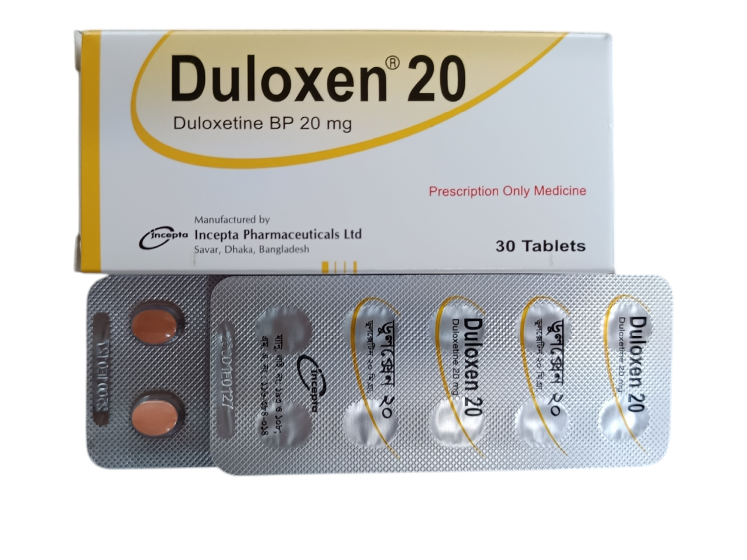 TAB: DULOXEN 20MG