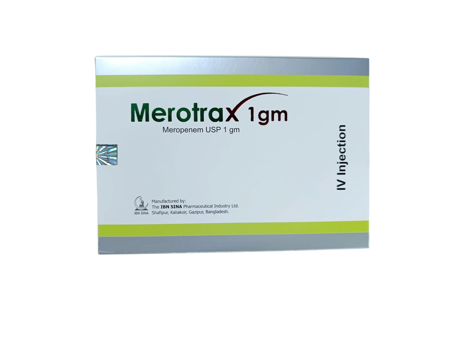INJECTION : MEROTRAX 1GM