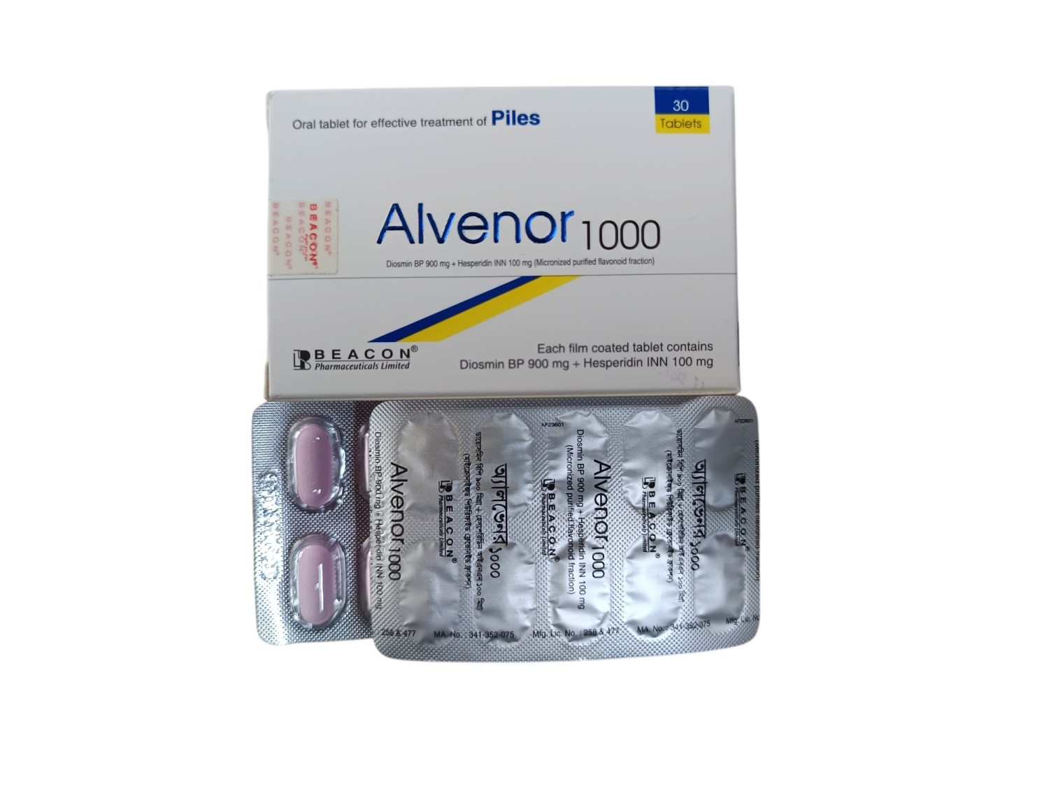 TAB: ALVENOR 1000MG