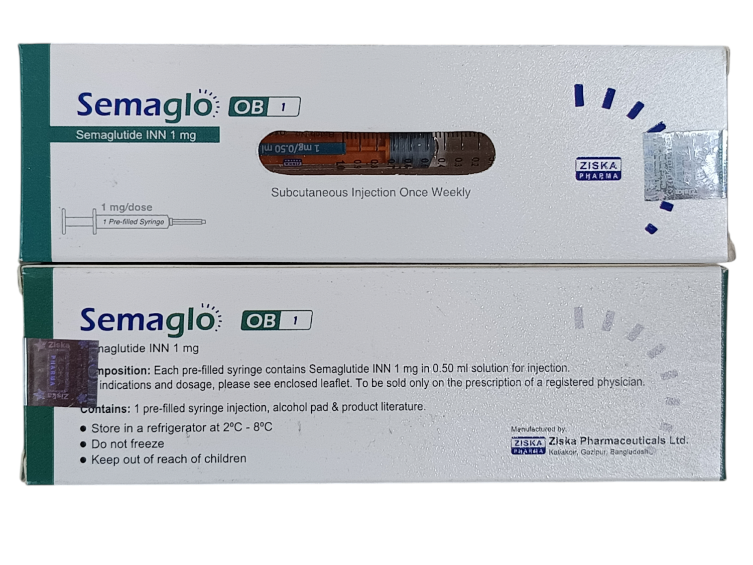 INJECTION : SEMAGLO OB 1MG
