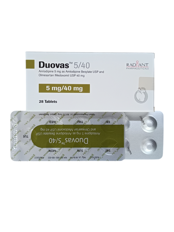 TAB : DUOVAS 5/40MG