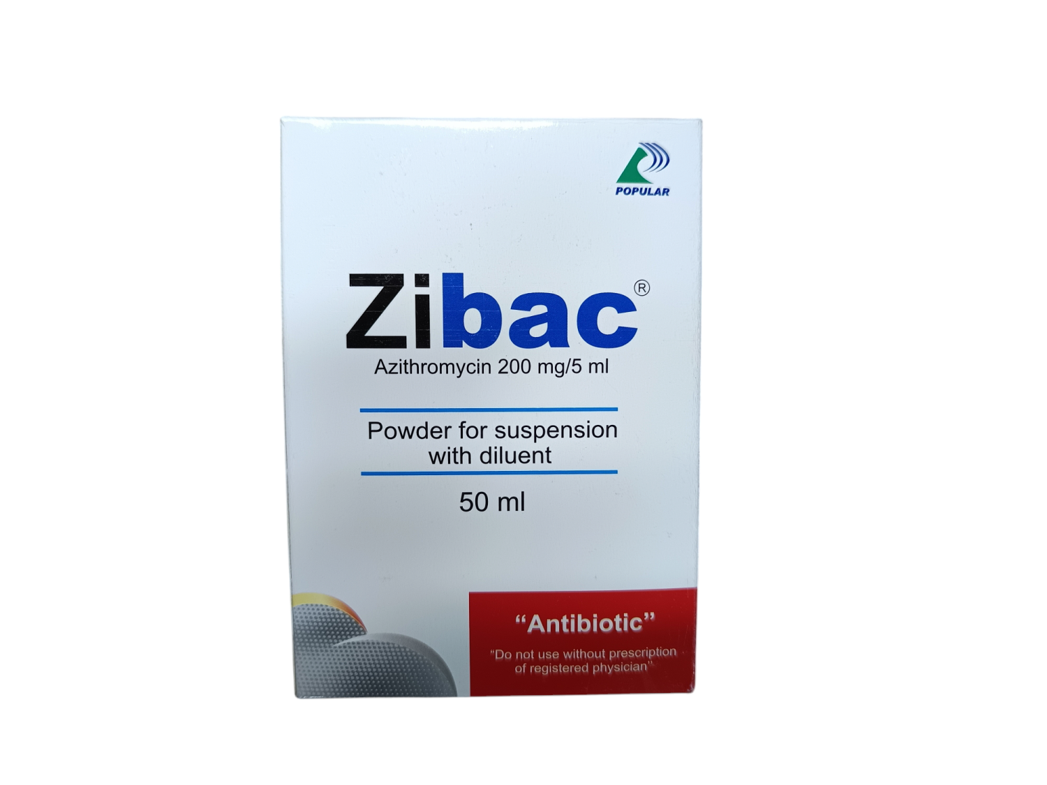 SYP: ZIBAC 50ML