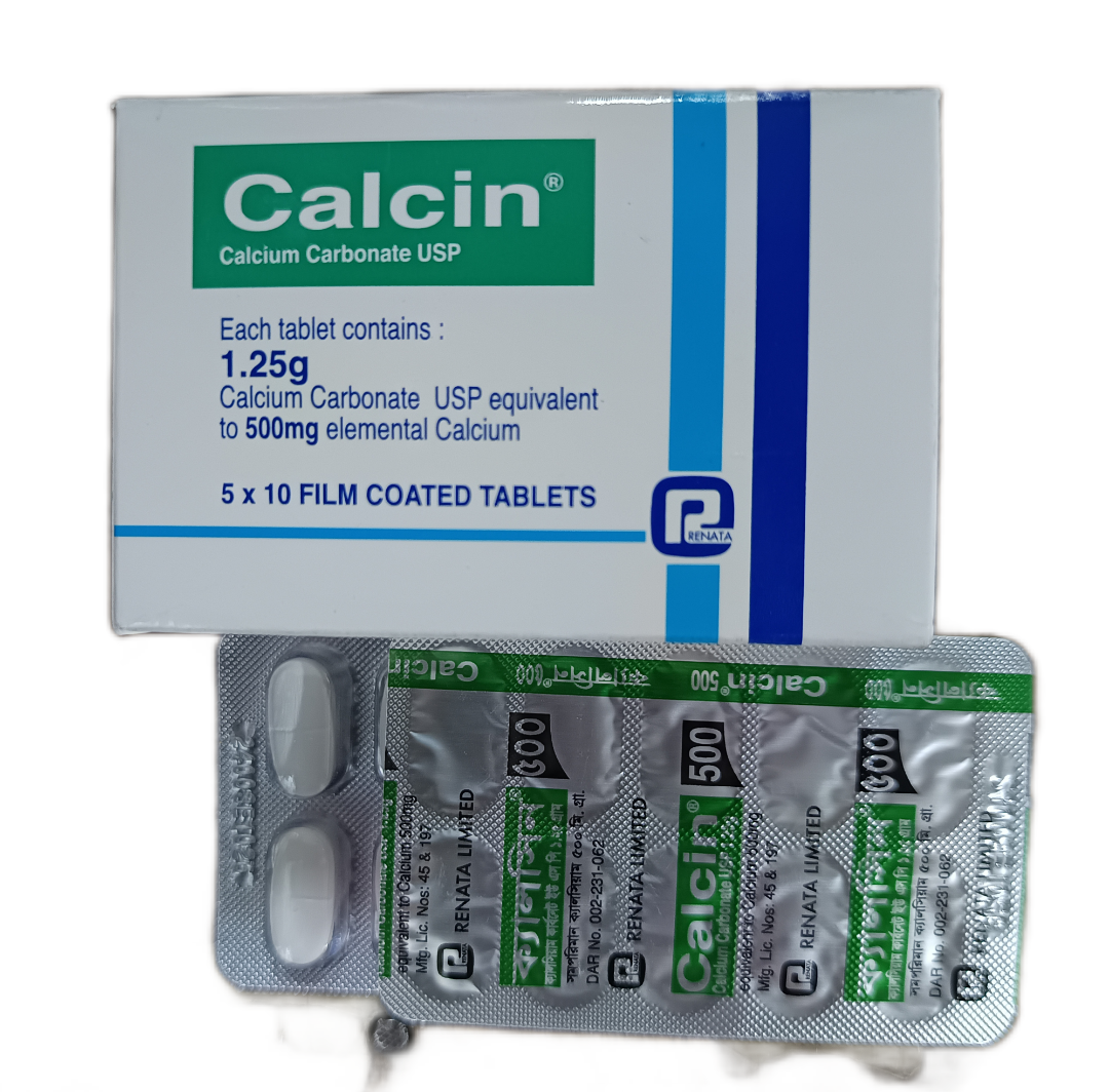 TAB: CALCIN 500MG