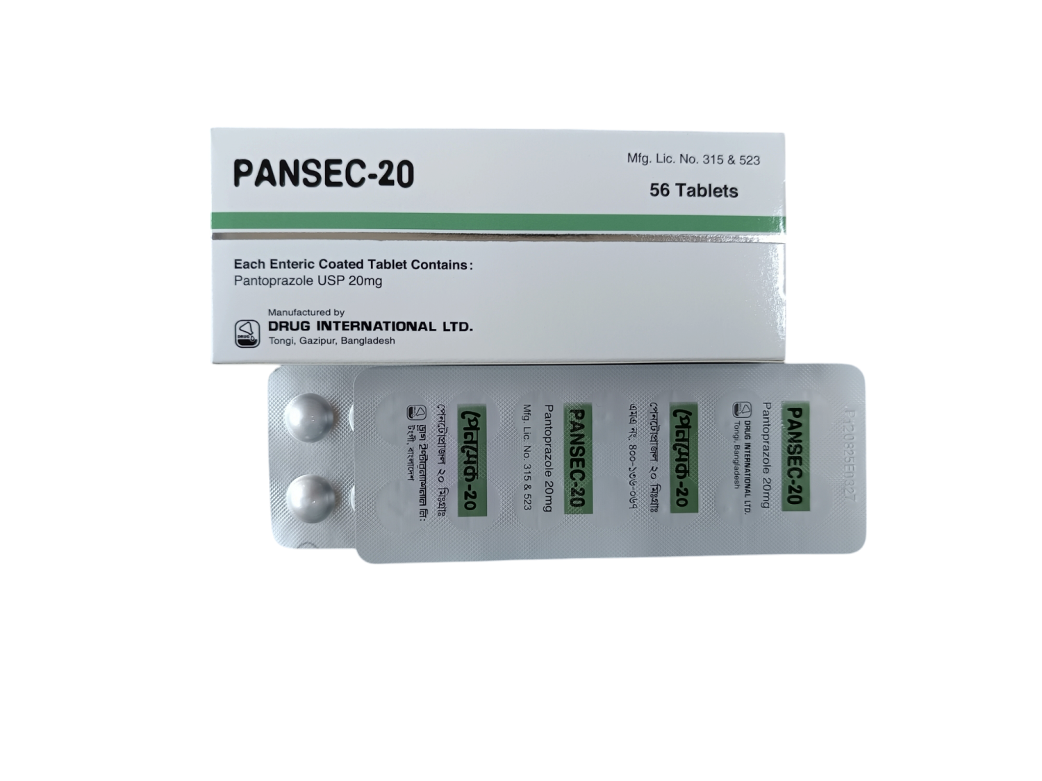 TAB: PANSEC 20MG