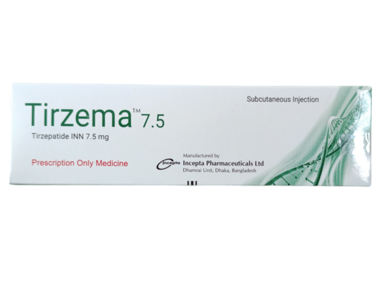 INJECTION : TIRZEMA 7.5MG