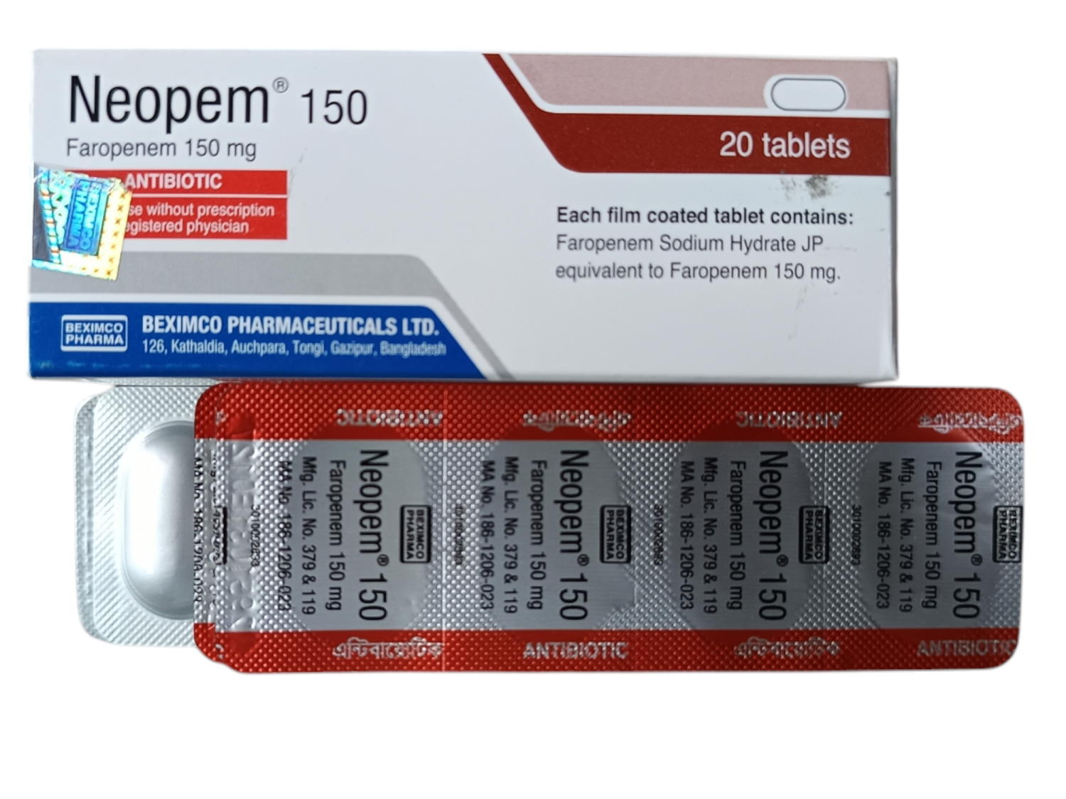 TAB: NEOPEM 150MG