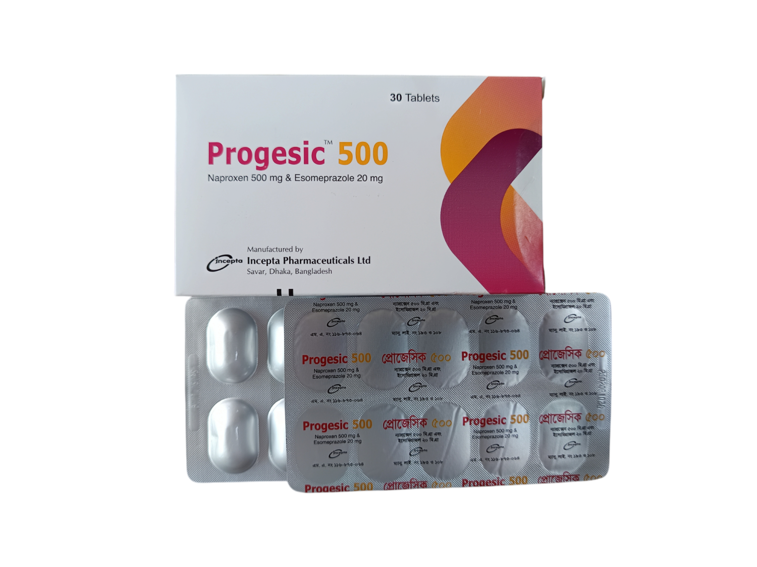 TAB: PROGESIC 500MG
