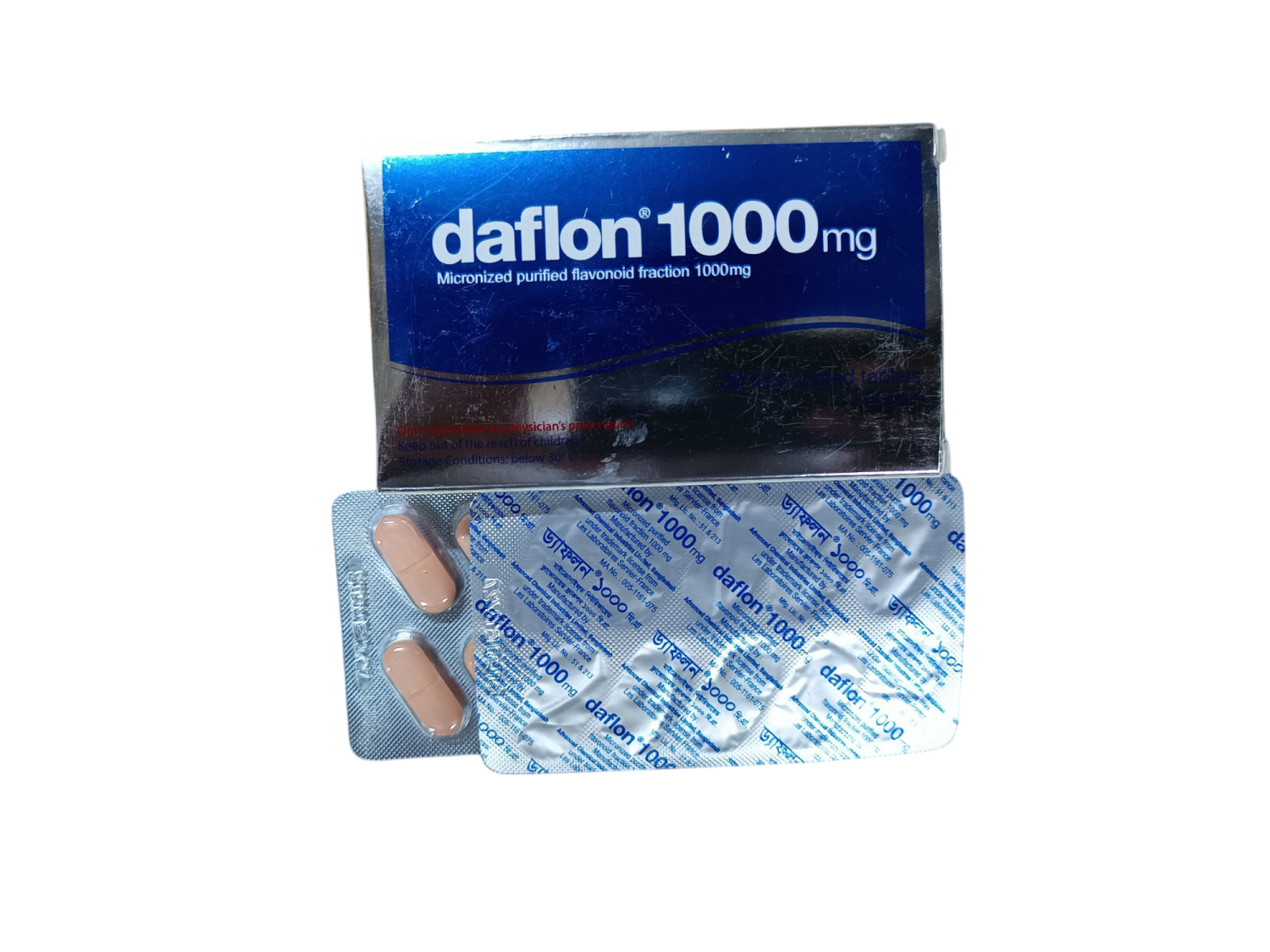 TAB: DAFLON 1000MG