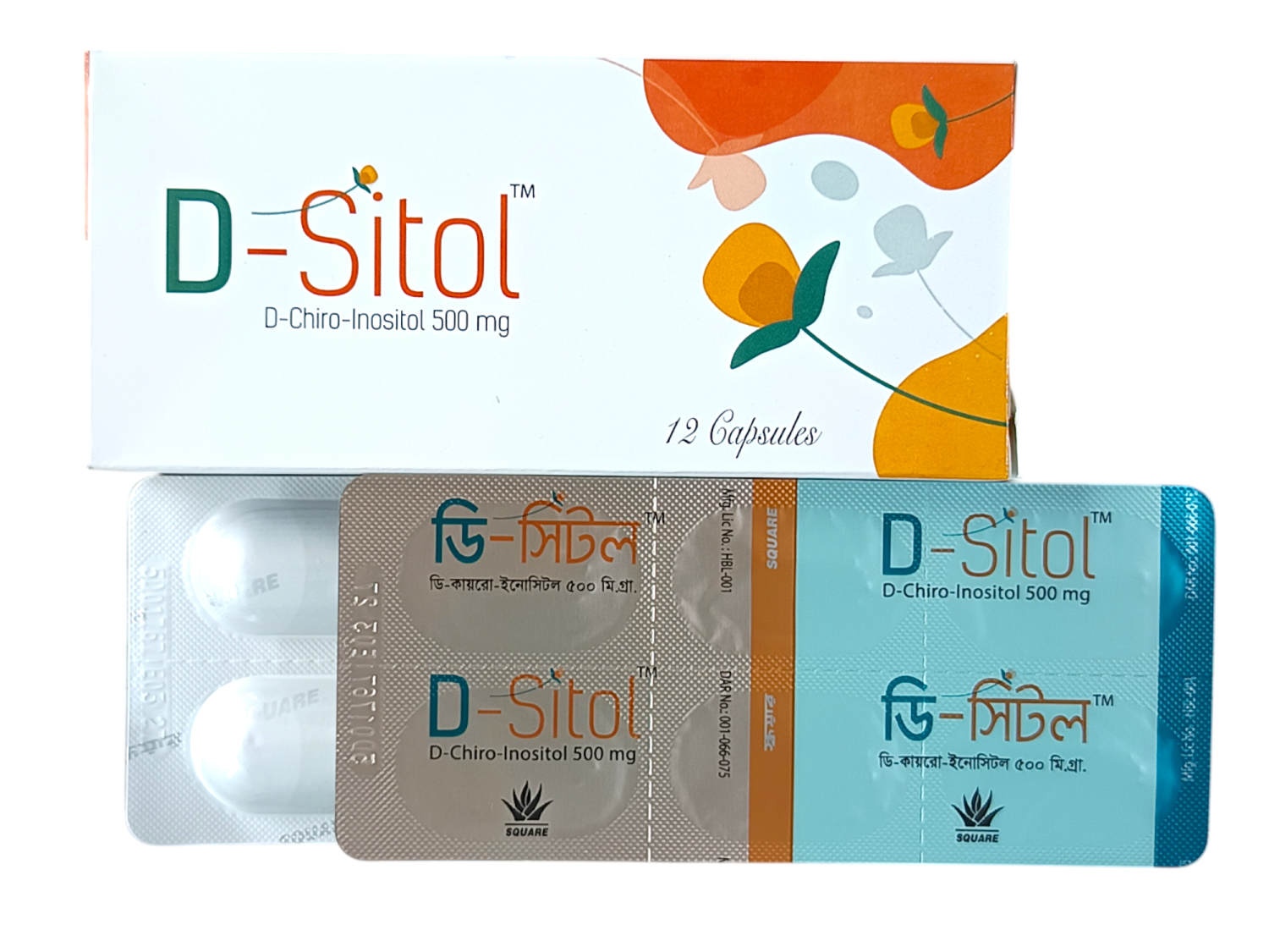 CAP : D-SITOL 500MG