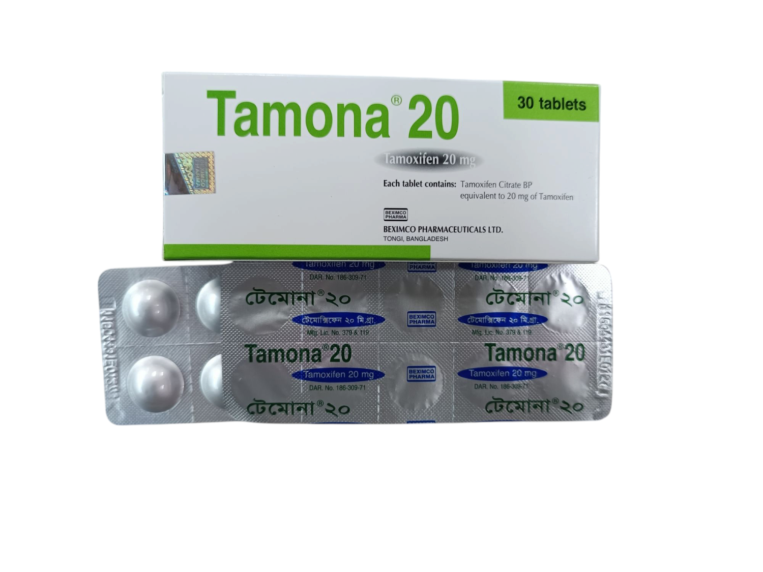 TAB: TAMONA 20MG