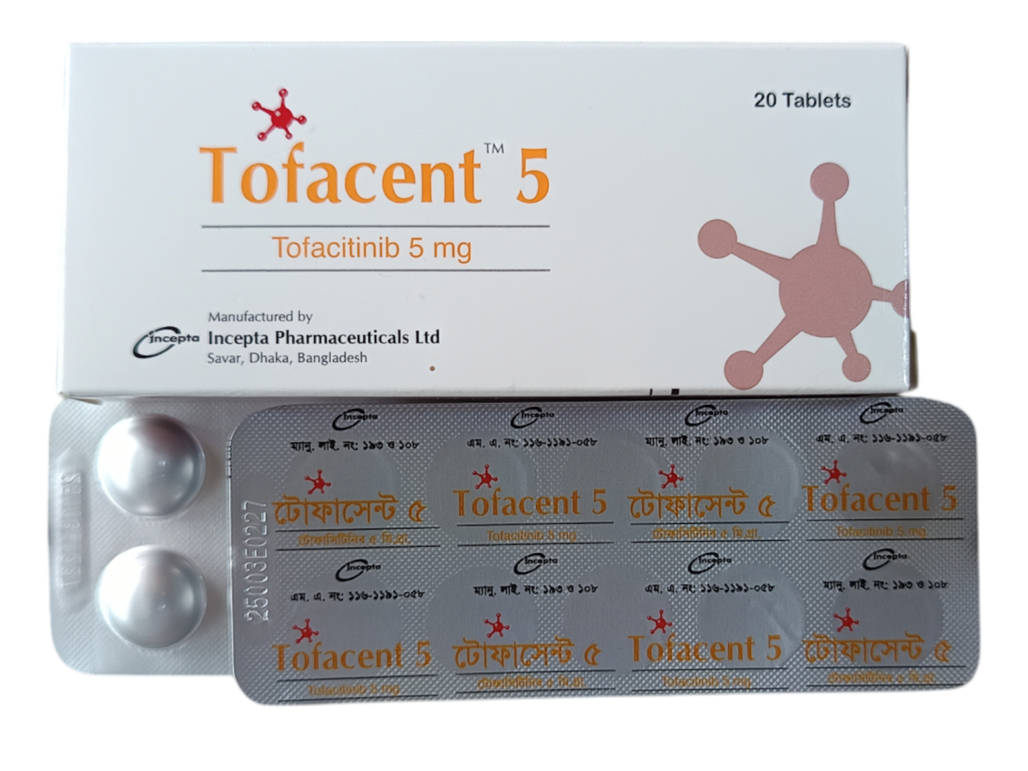 TAB: TOFACENT 5MG