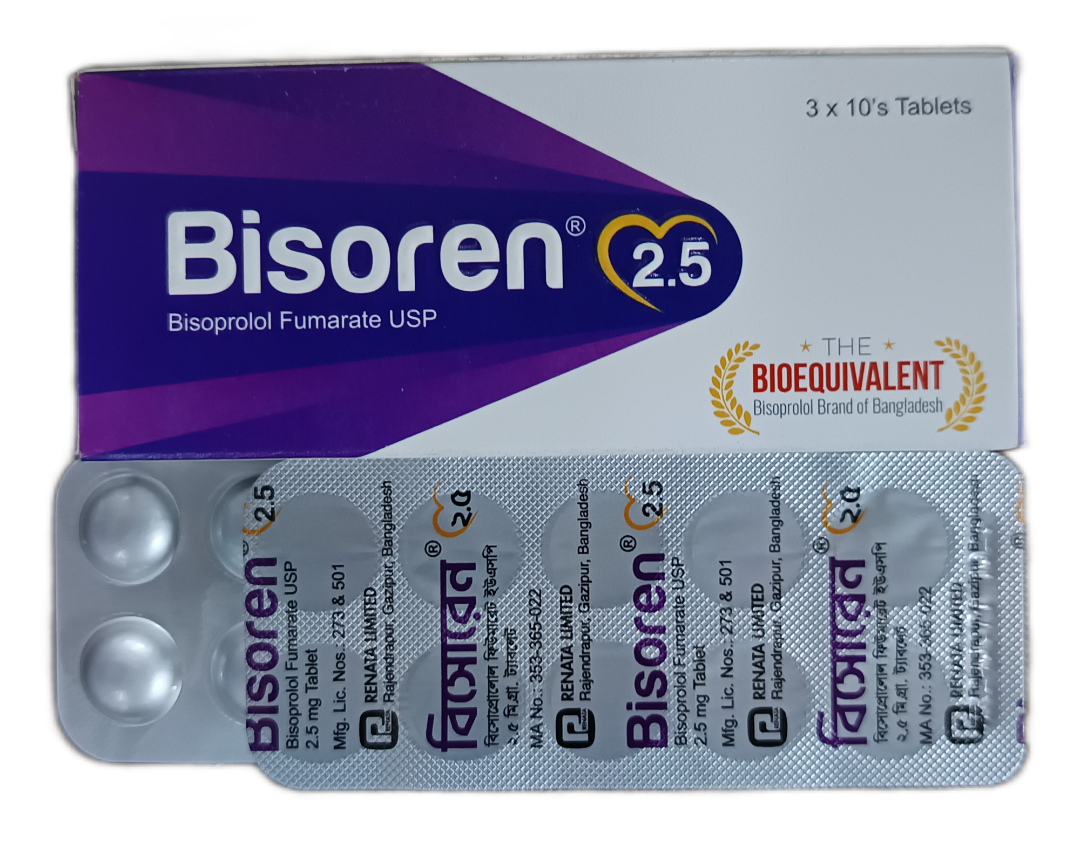 TAB: BISOREN 2.5MG