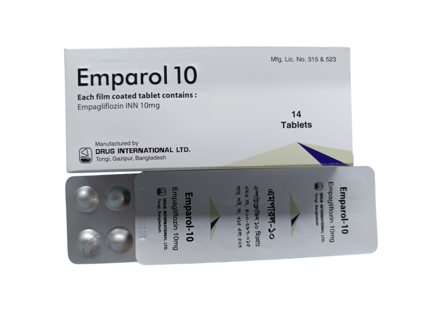 TAB: EMPAROL 10MG