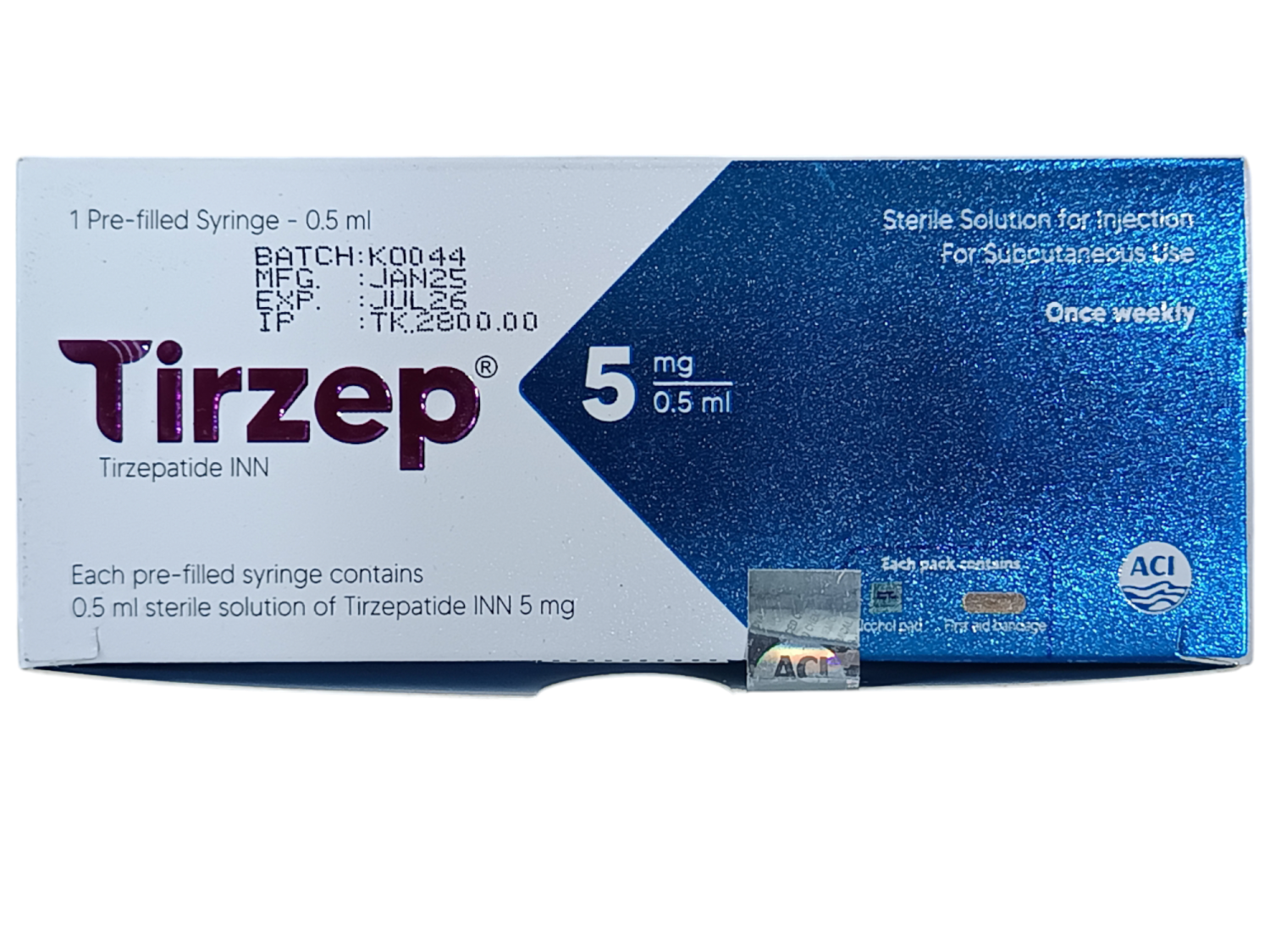 INJECTION : TIRZEP 5MG