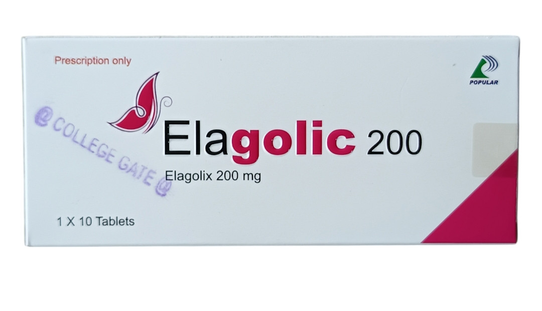 TAB : ELAGOLIC 200MG