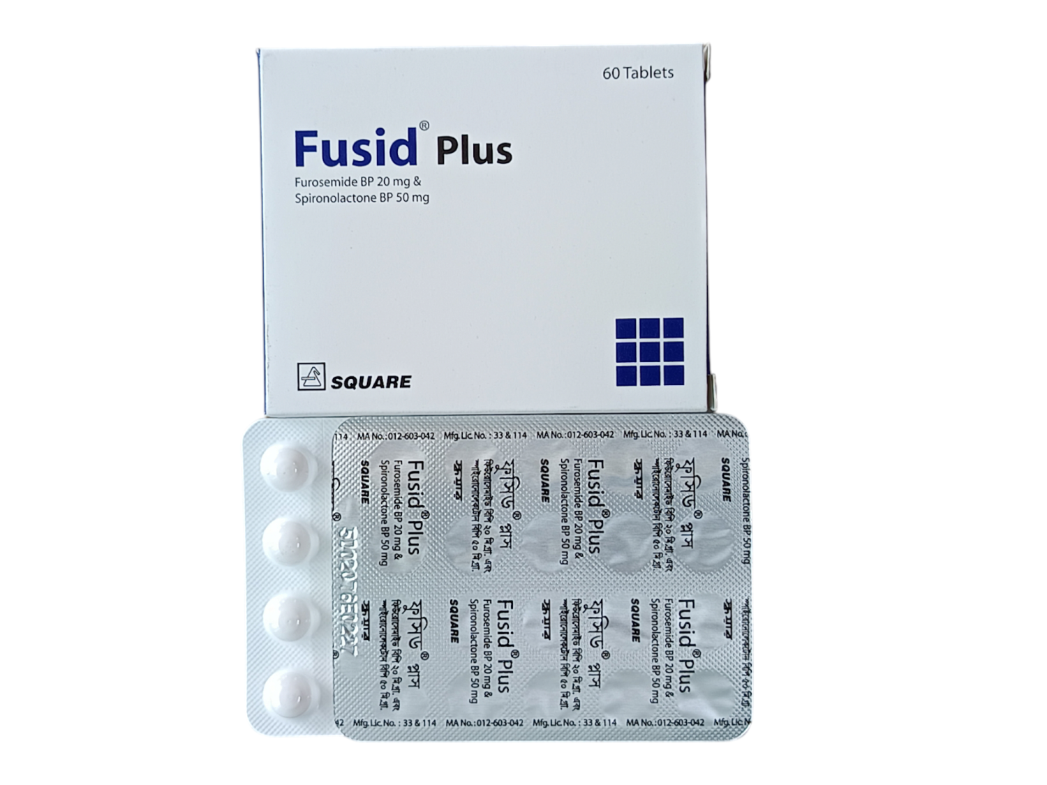 TAB: FUSID PLUS 20/50MG