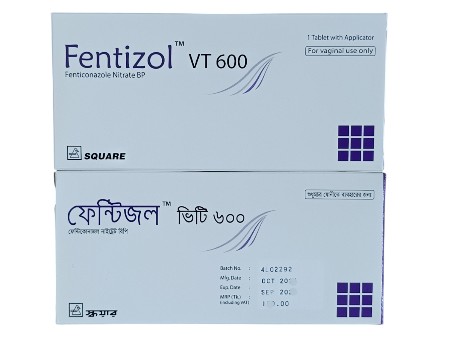TAB: FENTIZOL VT 600MG