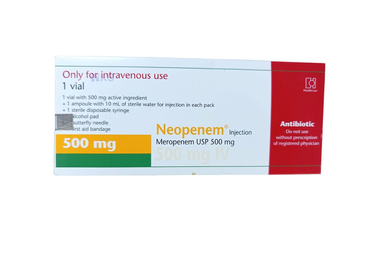 INJECTION : NEOPENEM 500 IV