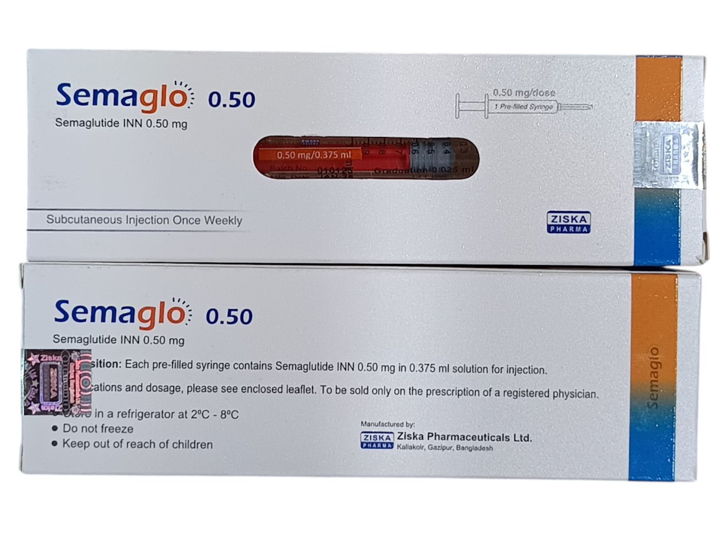 INJECTION : SEMAGLO 0.50MG