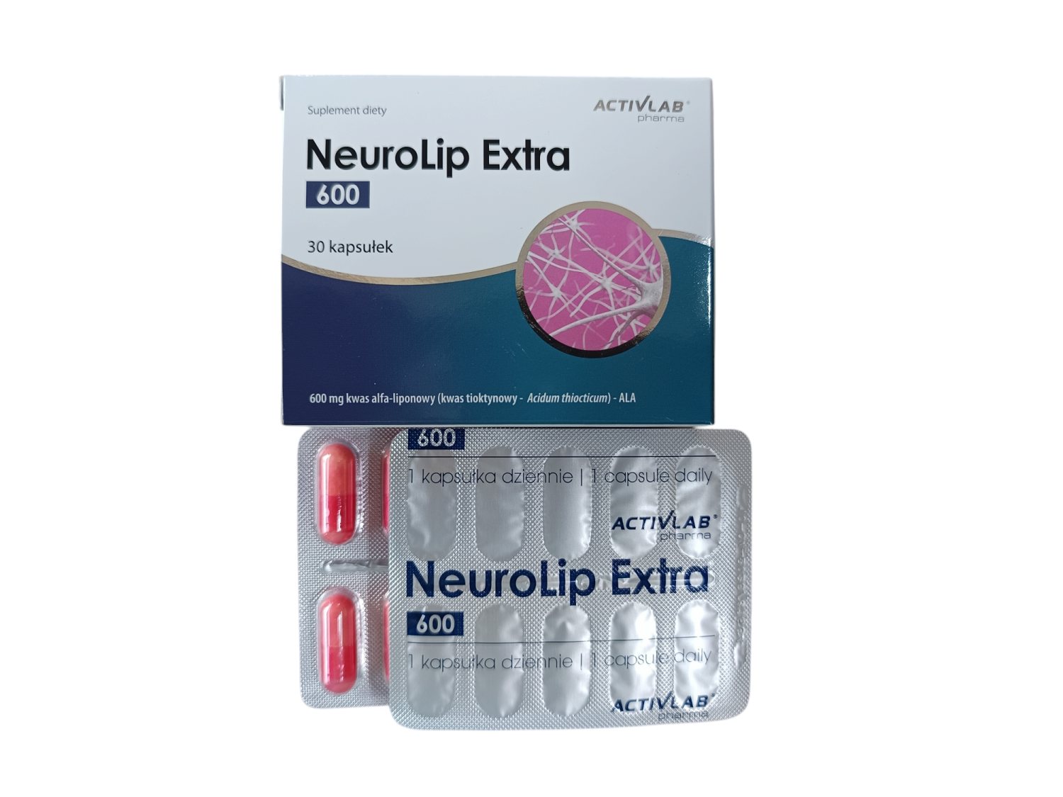 CAP: NEUROLIP EXTRA 600MG
