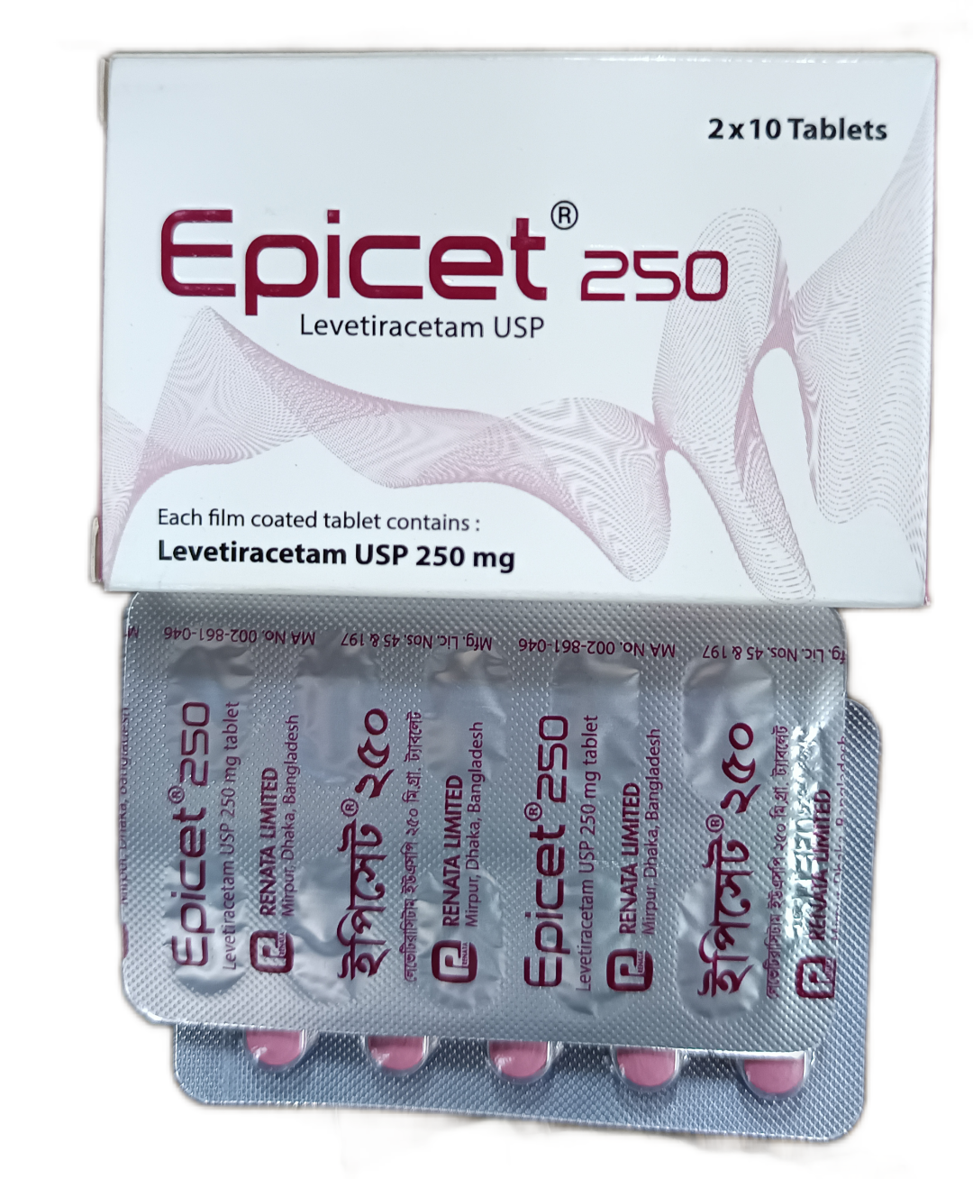 TABLET:  EPICET 250MG