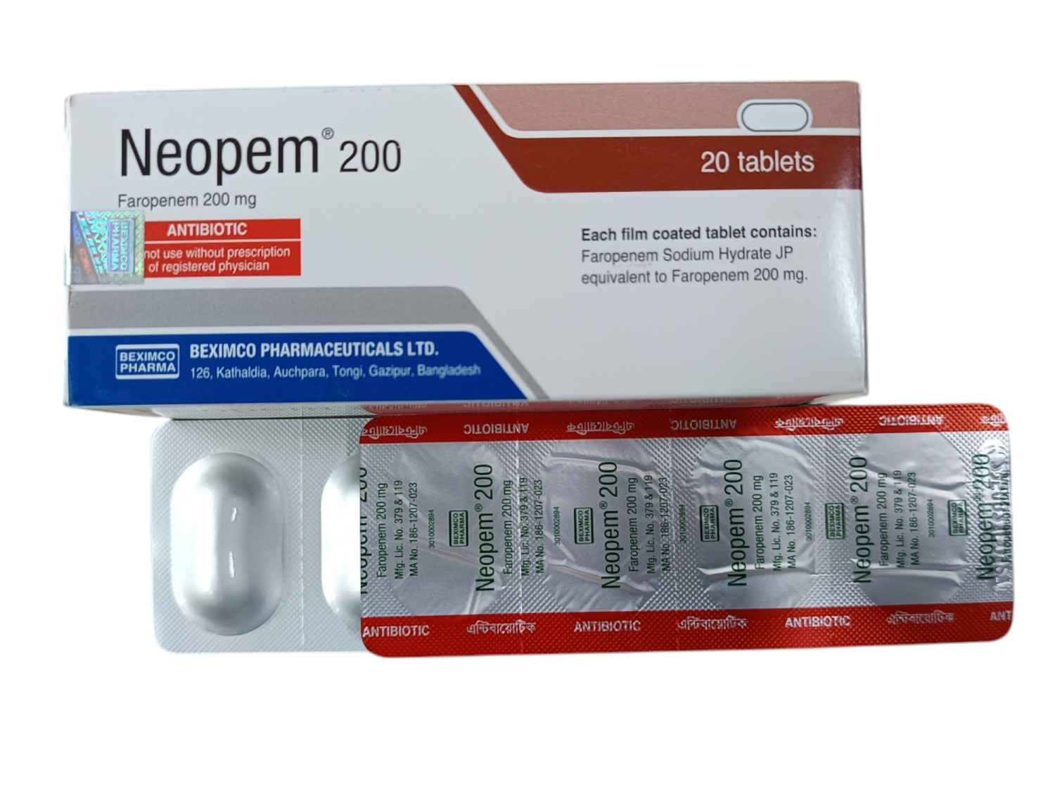 TAB: NEOPEM 200MG