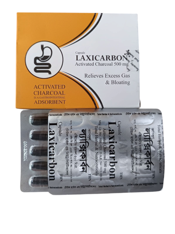 CAP: LAXICARBON 500MG