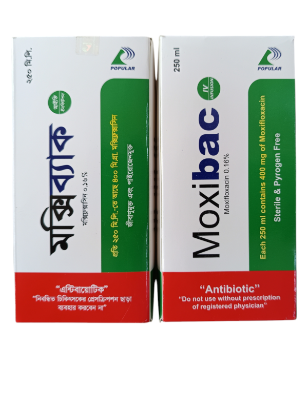 MOXIBAC 400MG IV INFUSION