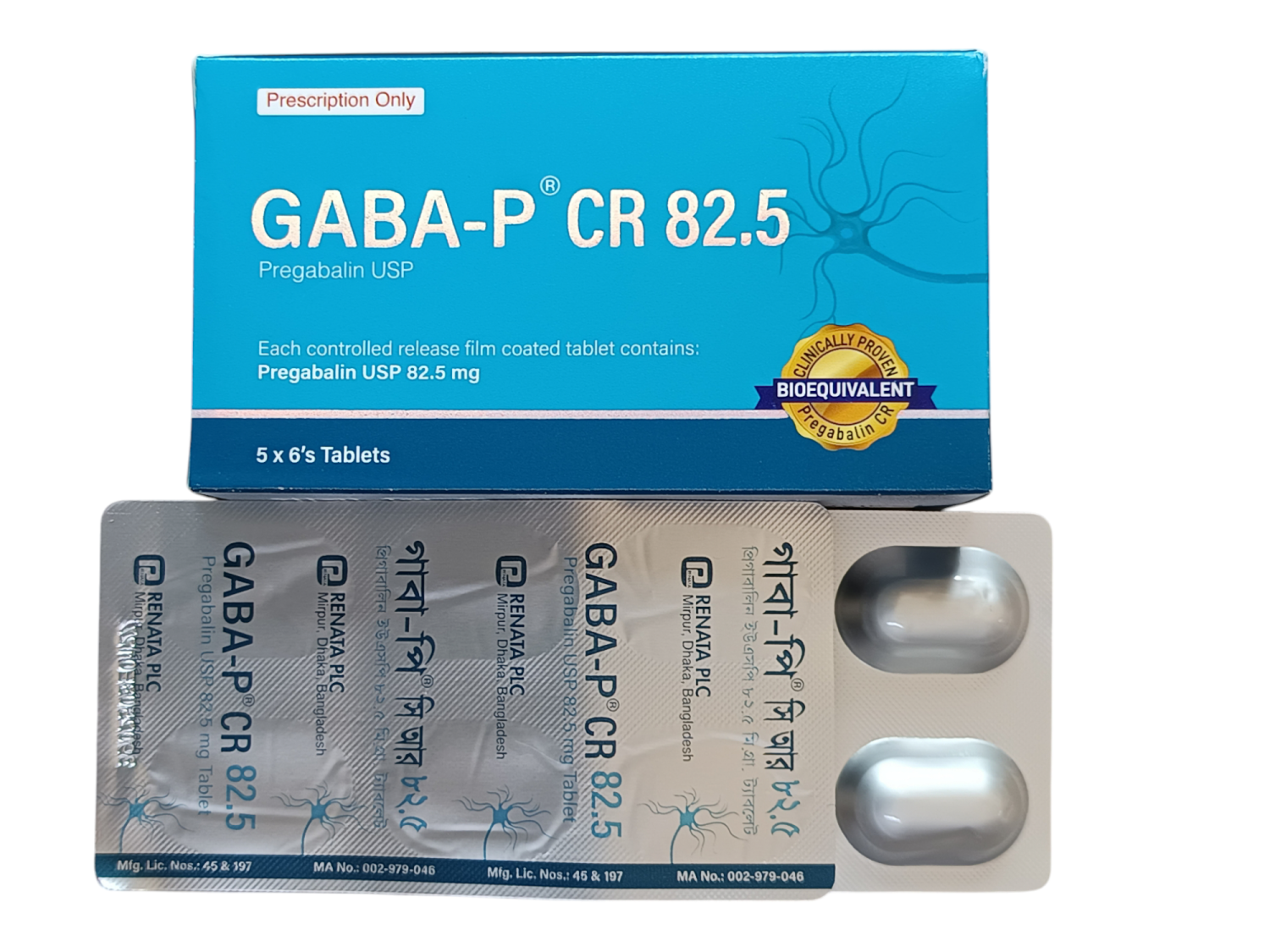 TAB: GABA-P CR 82.5MG