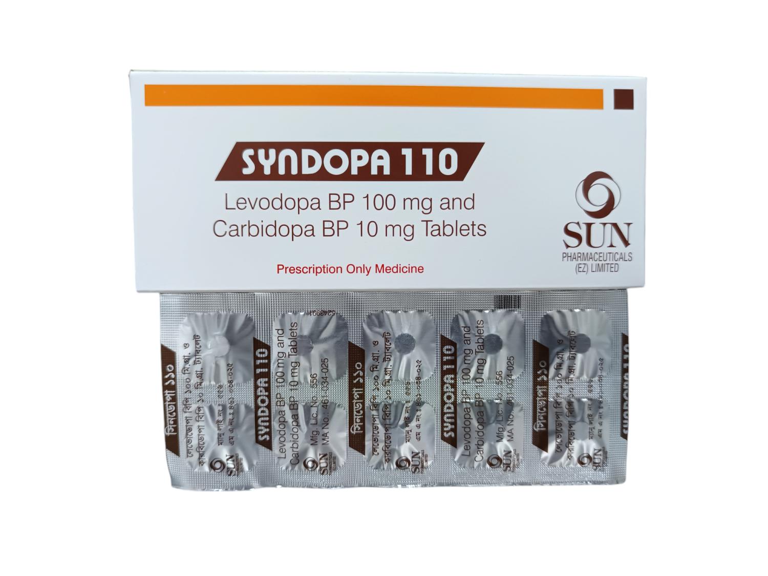 TAB: SYNDOPA 110MG